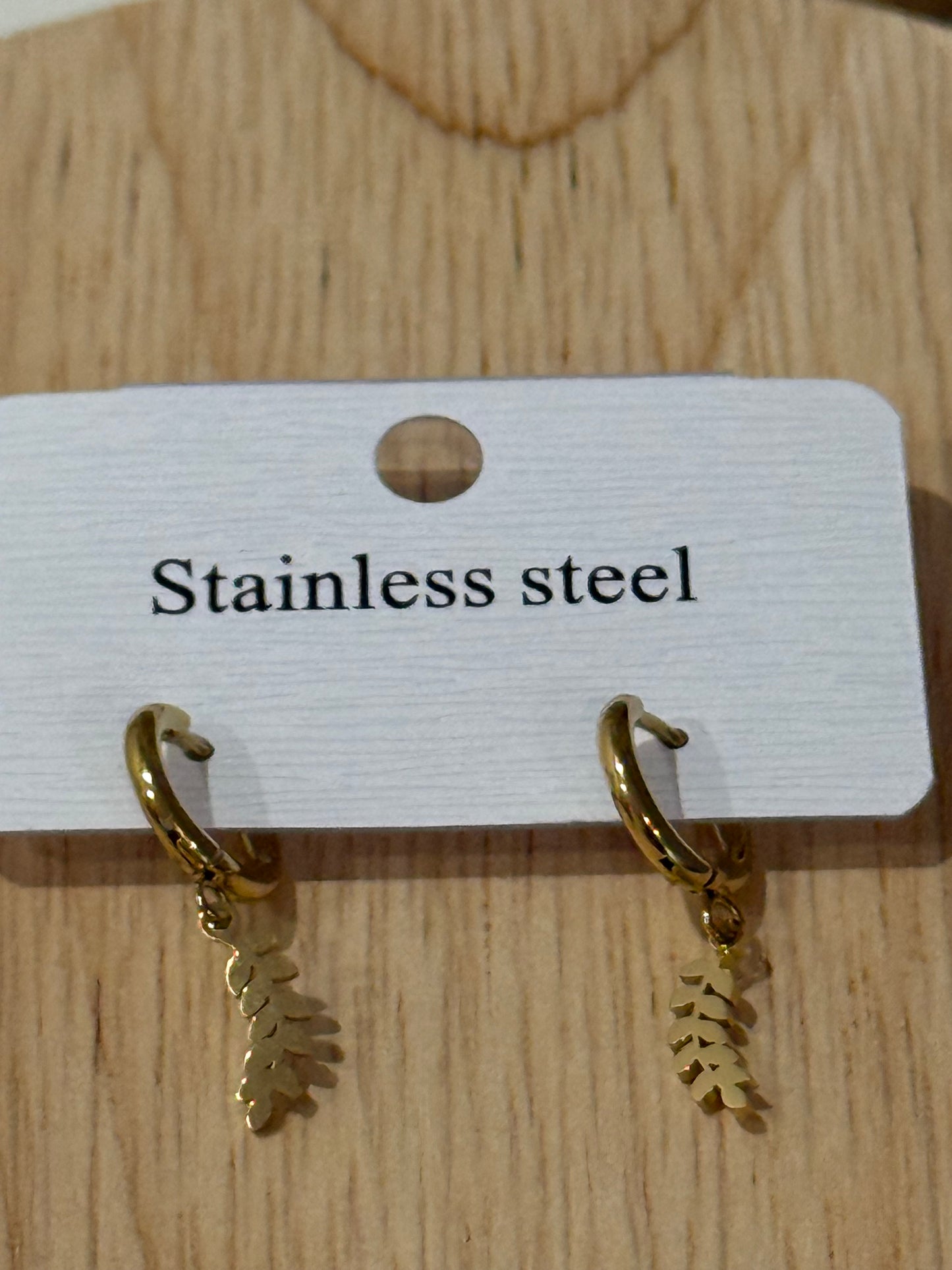 Pendientes Leaf Spirit