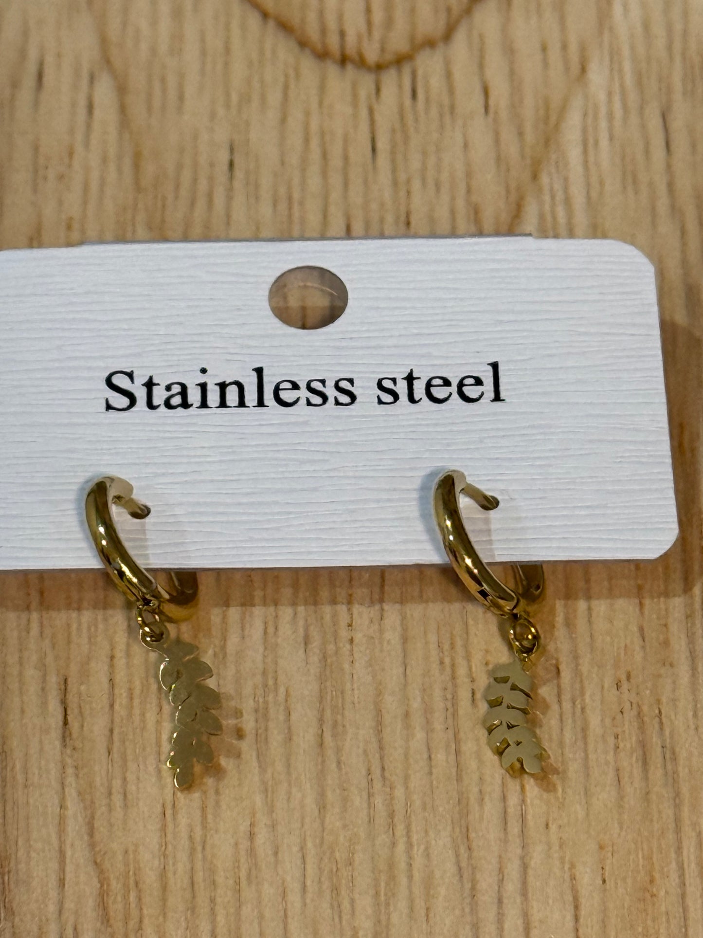 Pendientes Leaf Spirit