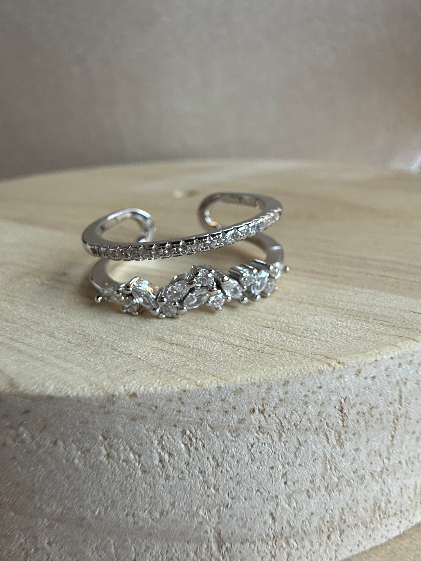 Anillo Gardenia Silver