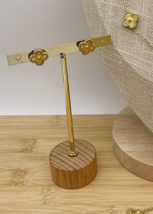 Pendientes Flor d’Argent Oro